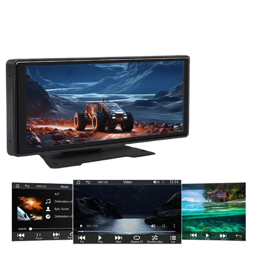 CarVision 10.26" Wireless CarPlay & Android Auto Mirror Display - Kauftronik