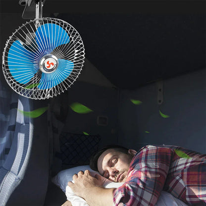 12/24V Clip-Auto-Lüfter – Leise & Stark - Kauftronik