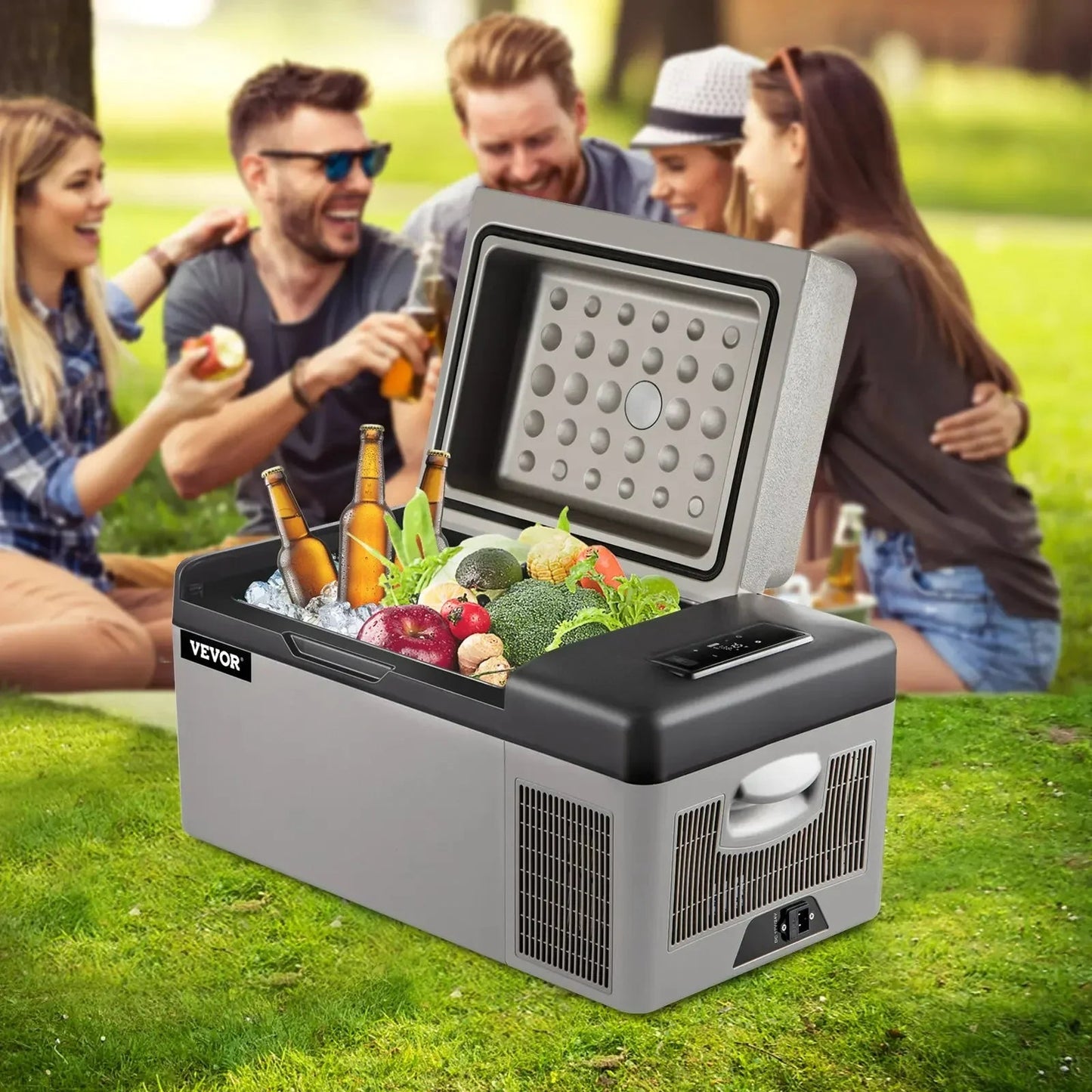 20L Auto-Gefrierschrank – Tragbare Kühlbox mit App-Steuerung für Auto, Camping & Outdoor - Kauftronik