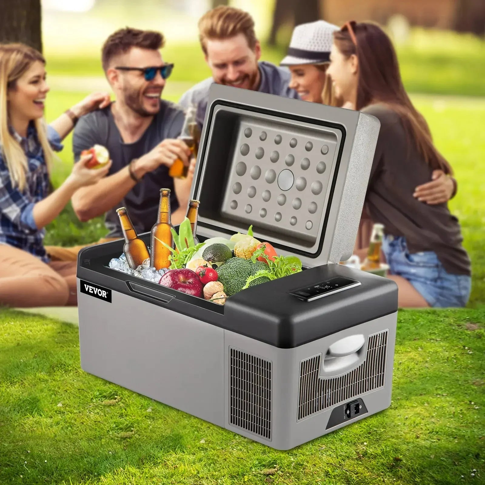 20L Auto-Gefrierschrank – Tragbare Kühlbox mit App-Steuerung für Auto, Camping & Outdoor - Kauftronik