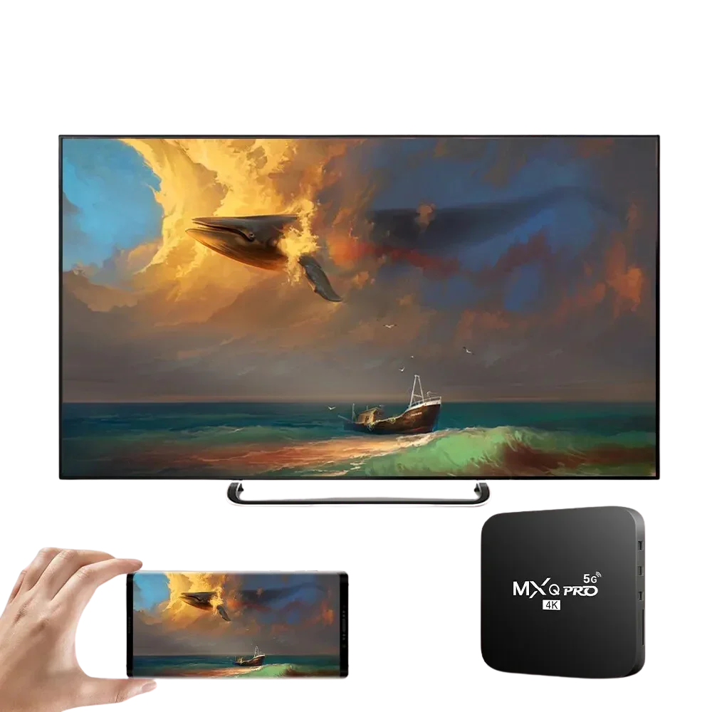 4K Android TV Box – Dual-WLAN, Android 10, 3D Media Player - Kauftronik