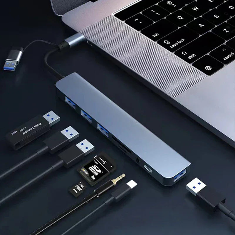 All-in-One USB-C Docking Station für Laptop & MacBook - Kauftronik