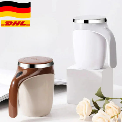 Automatischer Magnetischer Rührbecher | Selbstmischender Kaffeebecher für unterwegs
