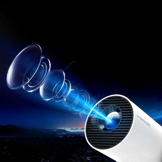 Mini Beamer HY300 Pro: Smart-Projektor mit 290 ANSI