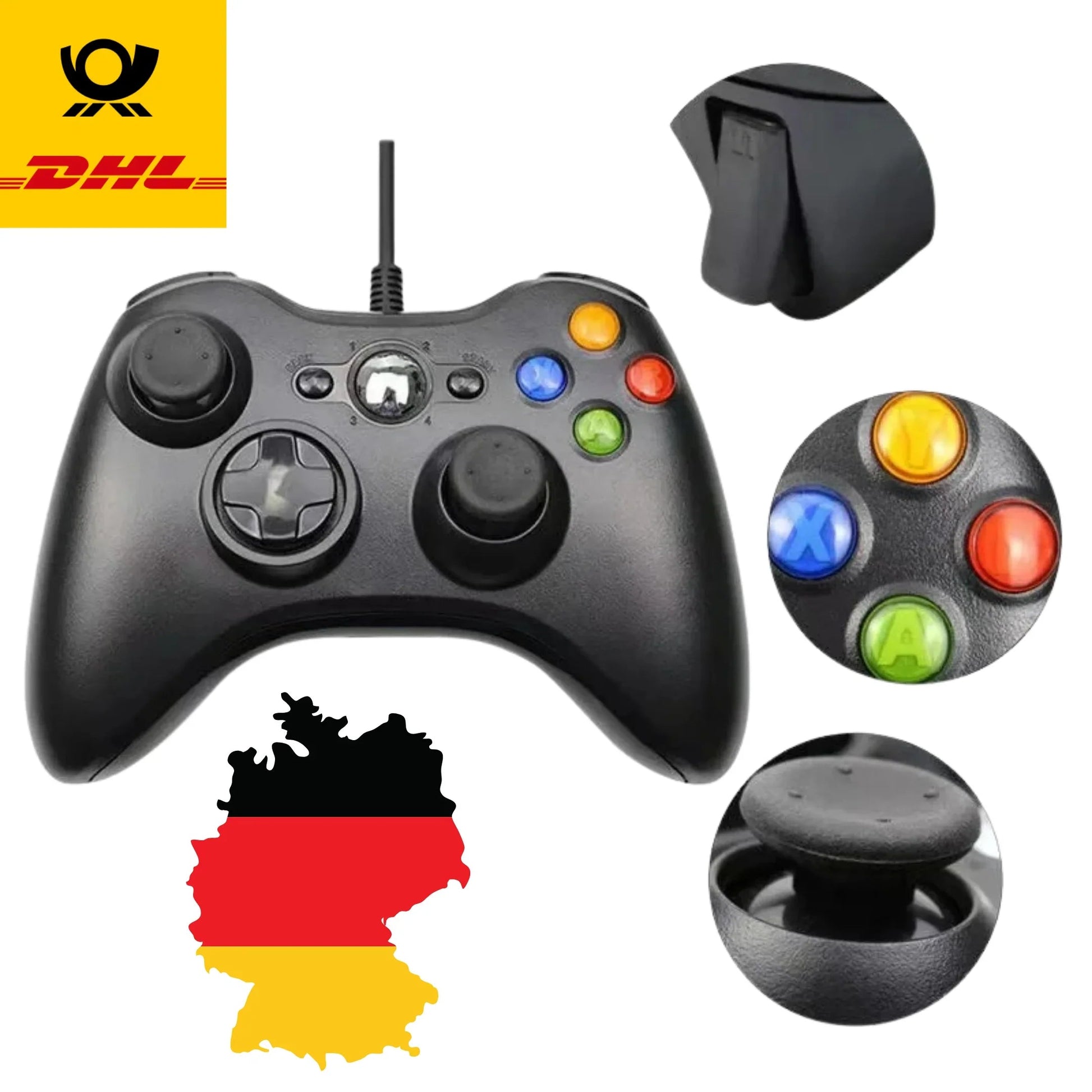 Premium Xbox 360 Wired Gamepad - Kauftronik