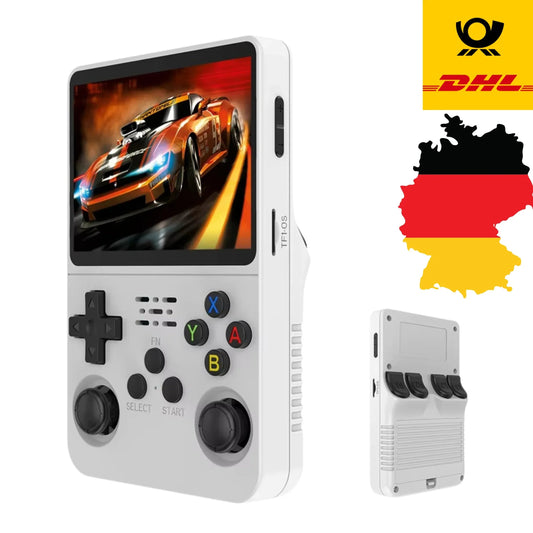 R36S Retro Handheld-Konsole – 128GB/64GB, 3,5'' IPS, Linux - Kauftronik