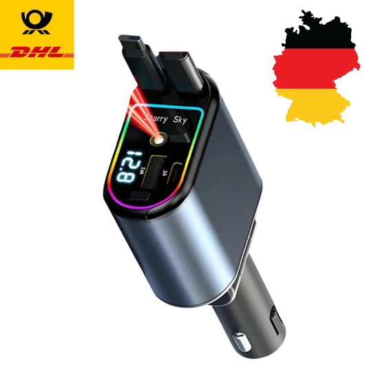 Schnelllade-Autoladegerät mit Kabel - Kauftronik