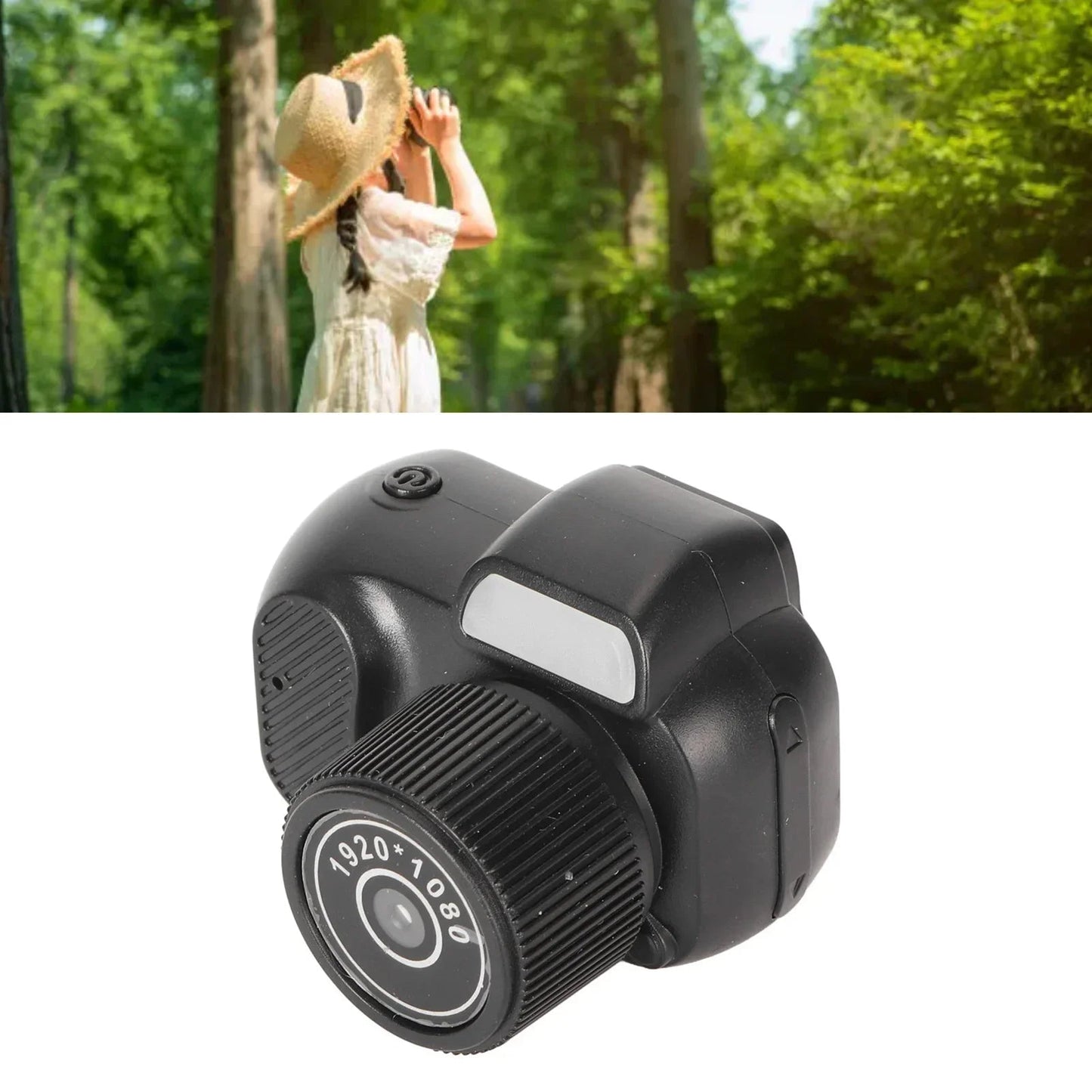 Winzige Retro-Kamera | Full HD 1080p, Tragbar & Multifunktional