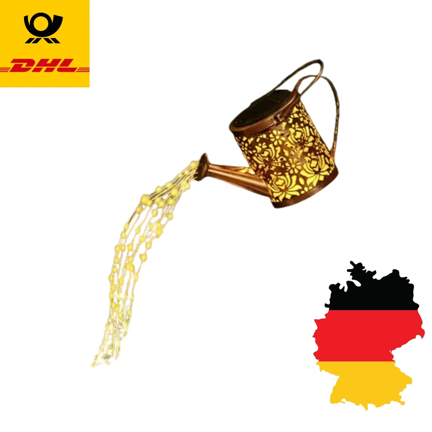 Zauberhafte Solar-Gießkanne - Kauftronik